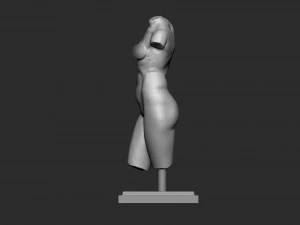 Woman statue 3D Print Model