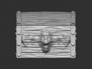Pirate chest 3D Print Model