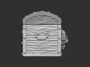 Pirate chest Model Cetak 3D