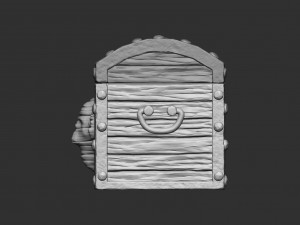 Pirate chest Model Cetak 3D