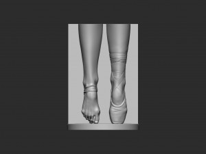 Ballerina legs Modelo de impresión 3D