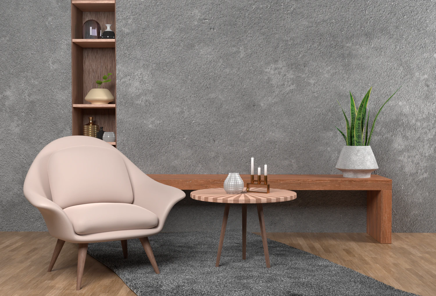 Room 3D Model .c4d .max .obj .3ds .fbx .stl .blend 