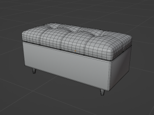 Pouf Benefit 3D मॉडल