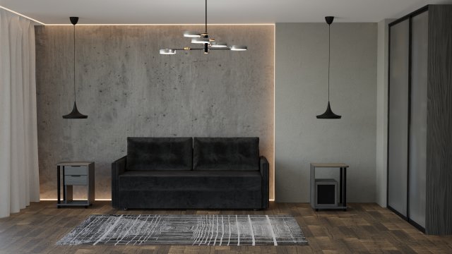 Sofa London 3D-Modell .c4d .max .obj .3ds .fbx .stl .blend 