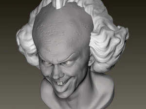 Busto s&aacute;bio de Penny Modelo de Impressão 3D