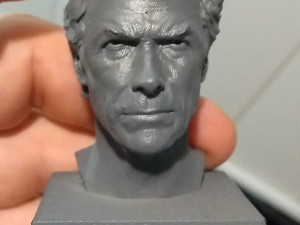 CLINT EASTWOOD 3D Print Model