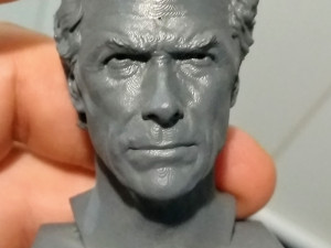 CLINT EASTWOOD 3D Print Model