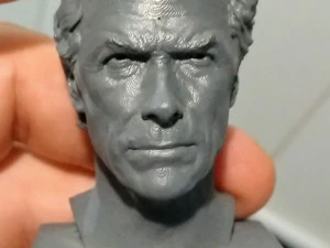 CLINT EASTWOOD 3D Print Model