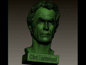 CLINT EASTWOOD 3D Print Model