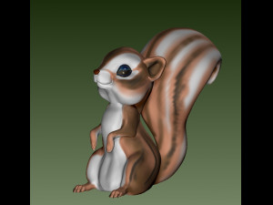 SQUIRELL 3D-printmodel
