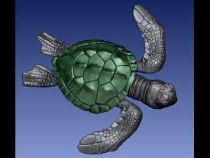 TURTTLE ARTICULATED Modelo de Impressão 3D