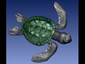 TURTTLE ARTICULATED 3D Print Model