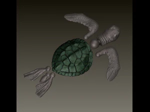 TURTTLE ARTICULATED 3D Print Model