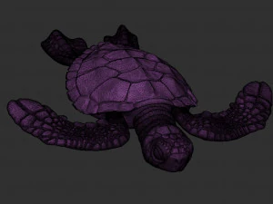TURTTLE ARTICULATED 3D Print Model