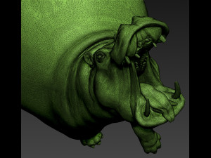 HIPPOPOTAMUS 3D-printmodel