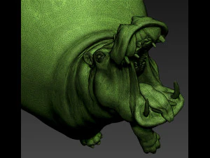 HIPPOPOTAMUS 3D Print Model