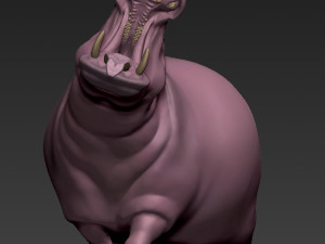 HIPPOPOTAMUS 3D-printmodel