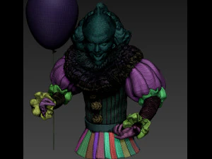 PENNY WISE IT 3D Print Model