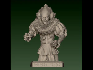 PENNY WISE IT 3D Print Model