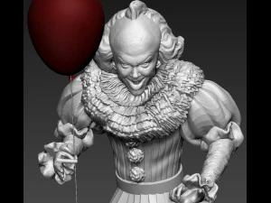 PENNY WISE IT 3D Print Model