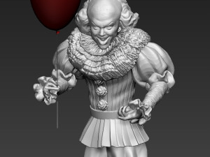 PENNY WISE IT 3D Print Model