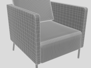 Simple chair 3D Model