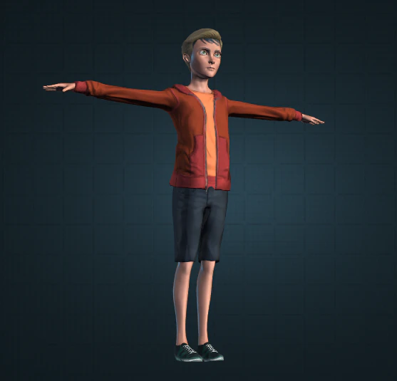 3d cartoon 3D Model .c4d .max .obj .3ds .fbx .stl .blend 
