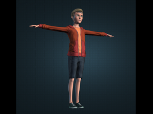 3d cartoon Modelo 3D