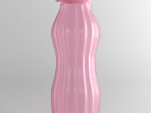 Tupperware Plastic Bottle 500ml 3D-Modell