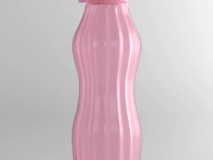 Tupperware Plastic Bottle 500ml 3D Model