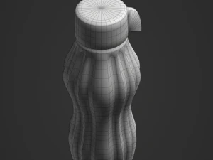 Tupperware Plastic Bottle 500ml 3D Model