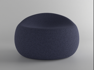 Beanbag Armchair Round Sofa Modelo 3D