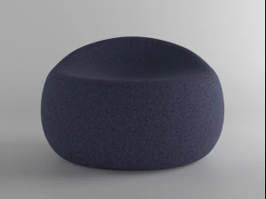 Beanbag Armchair Round Sofa 3D Model