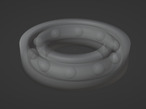 Ball Bearing 3Dモデル
