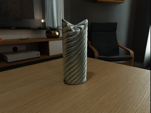 Modern Tabletop Sculpture Decor Modèle 3D