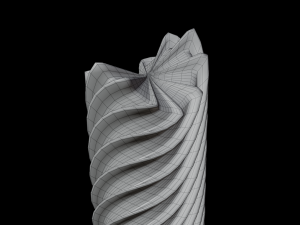 Modern Tabletop Sculpture Decor Modèle 3D