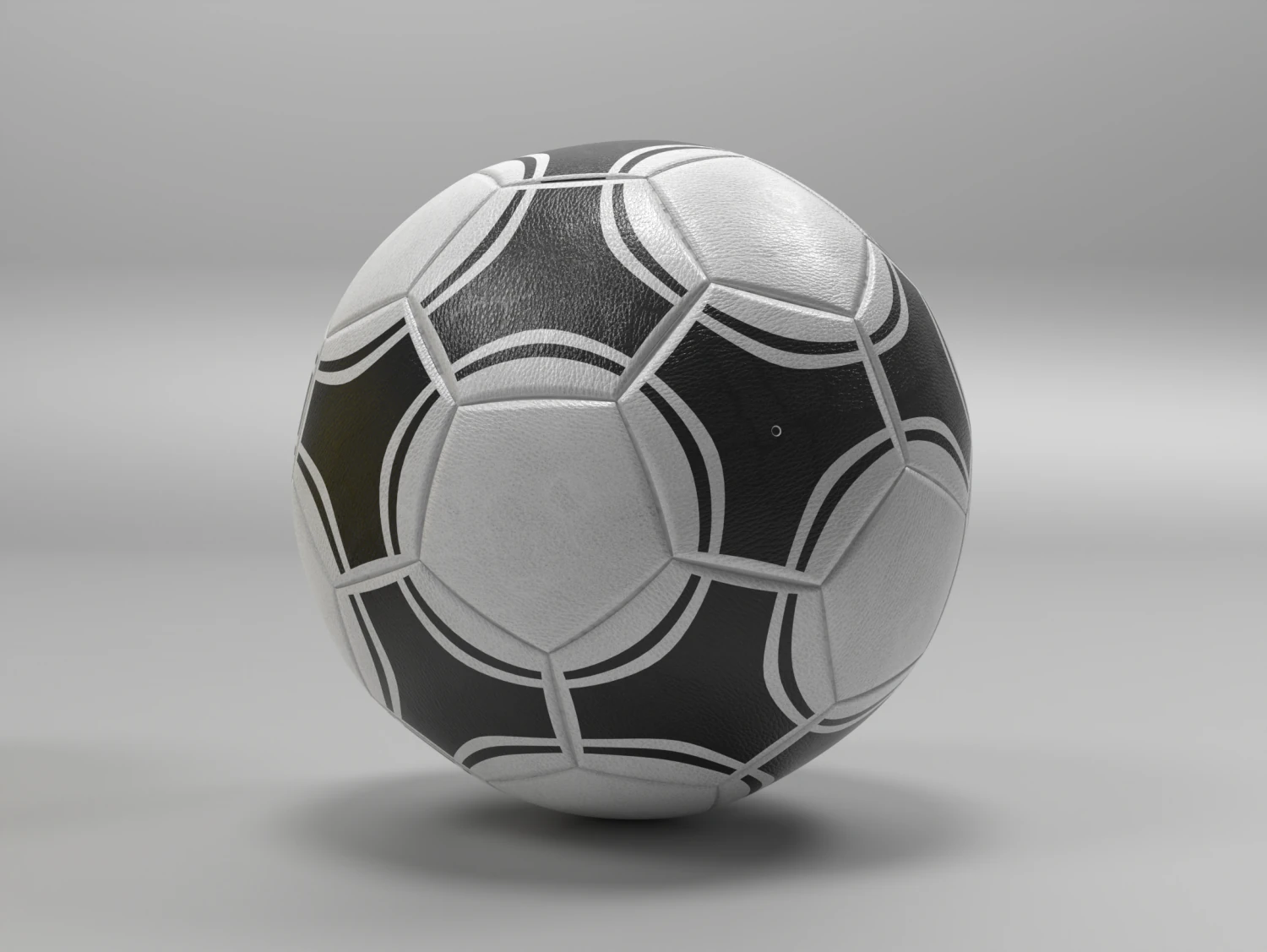 Tango 1978 Soccer Ball 3D Model .c4d .max .obj .3ds .fbx .stl .blend 