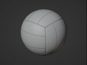 Volleyball Ball 3D Model