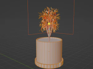 Potted Plant 3D Model
