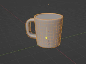 Cup With Coffee 3D Model