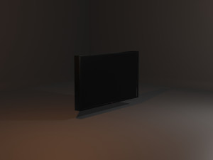 Black TV Modello 3D