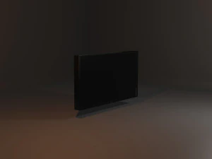 Black TV 3D Model