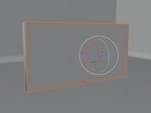 Black TV 3D Model