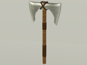 Viking axe Modelo 3D