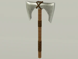 Ascia vichinga Modello 3D