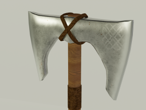 Viking axe 3D Model