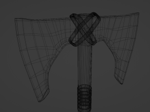 Viking axe 3D Model