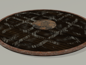 Viking shield Modelo 3D