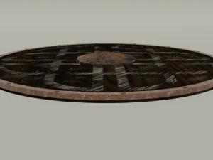 Viking shield 3D Model