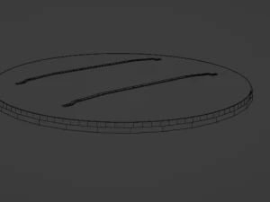 Viking shield 3D Model